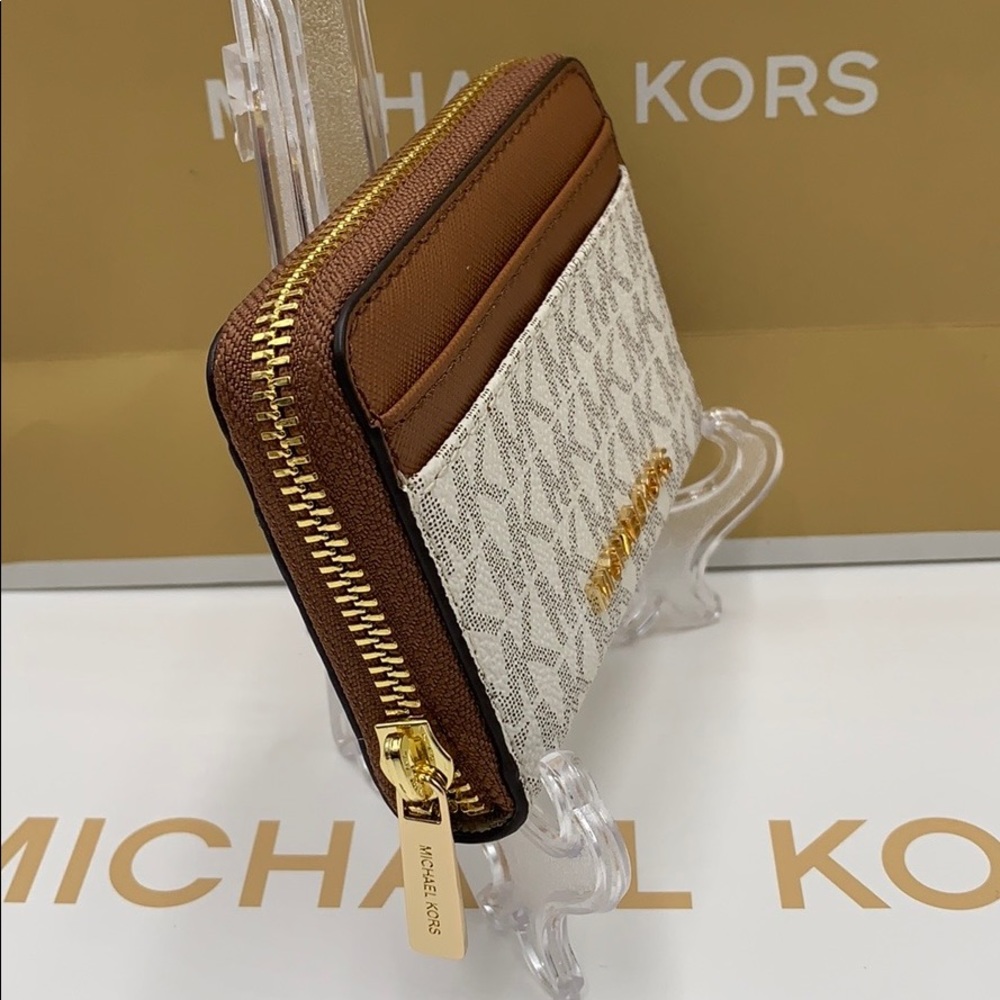 MICHAEL KORS JET SET TRAVEL MD ZA CARD CASE - Picture 14 of 16
